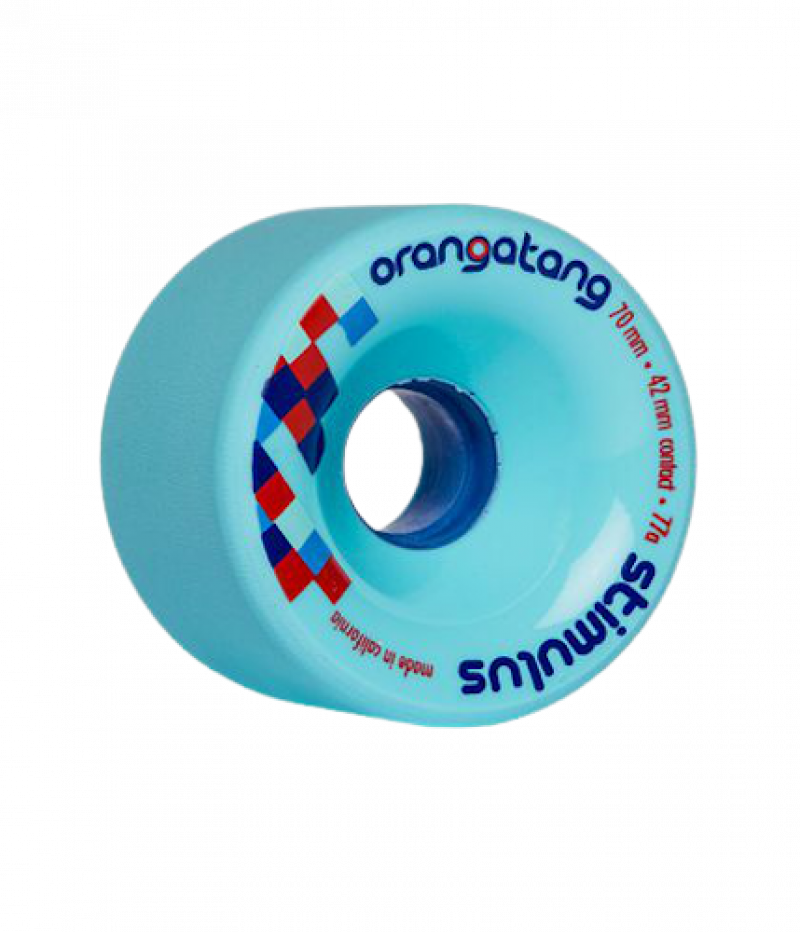 Orangatang Stimulus 70mm 77A Longboard Rollen